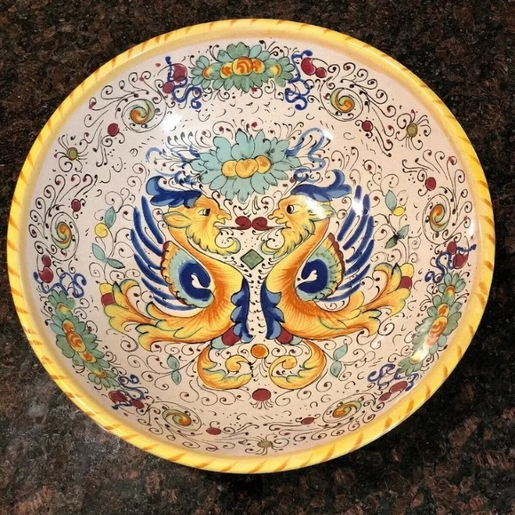Deruta Other - Deruta Dipinto A Mano 12” Serving Bowl HandPainted